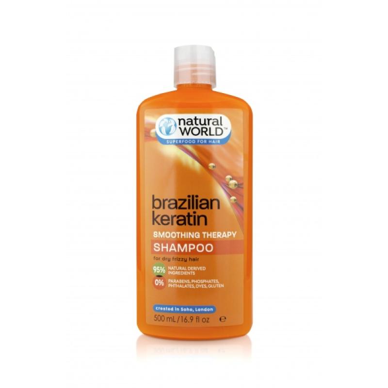 szampon brazilian keratin natural world