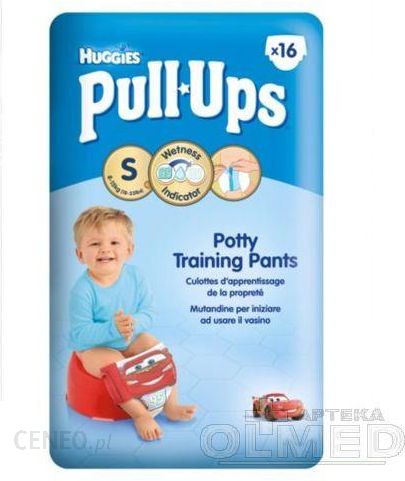 huggies pull-ups l majteczki treningowe dla chłopców 12 szt