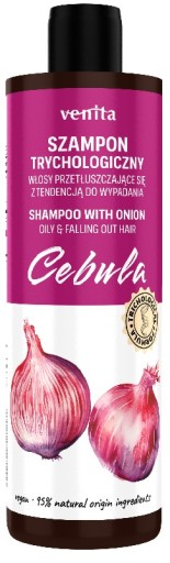 szampon do włosów o zapachu cebuli