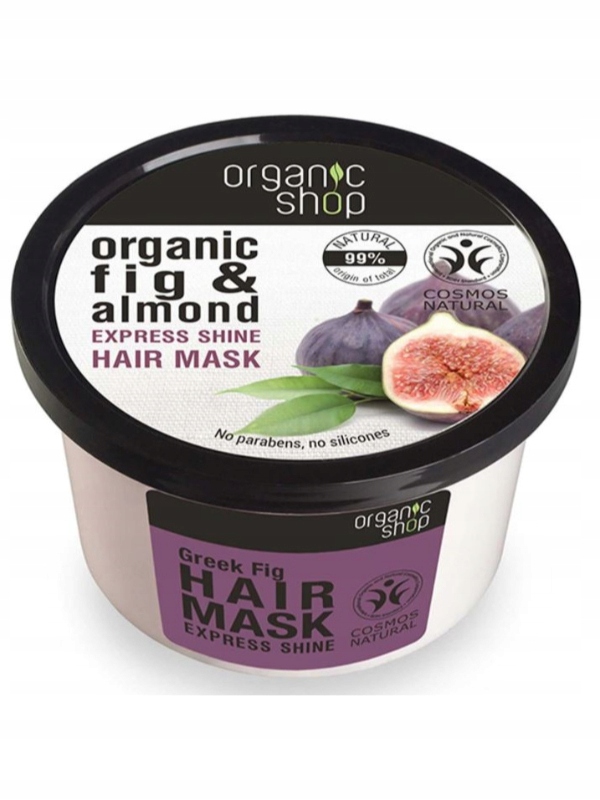 organic shop szampon do włosów fig almond