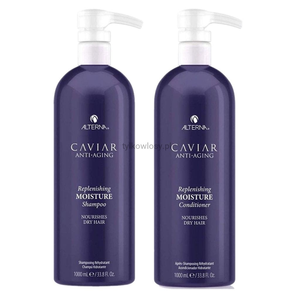 alterna caviar moisture szampon nawilżający 1000ml