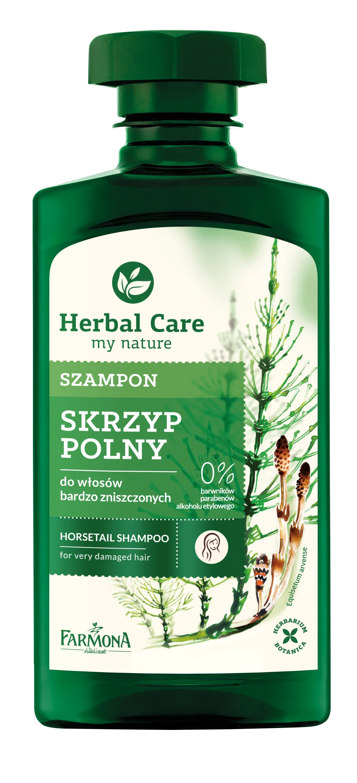 szampon herbal care skrzyp polny do włosów wypadajacych