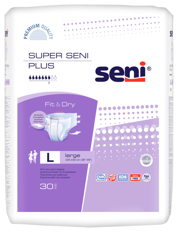 seni super seni plus 3 pieluchy