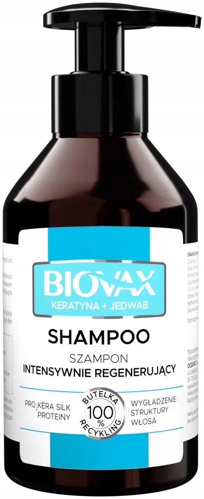 biowax szampon czerwony bez silikonow