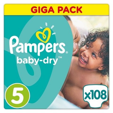 pampers baby dry giga pack