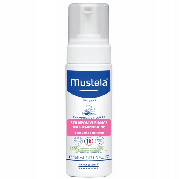 mustela szampon w piance opinie