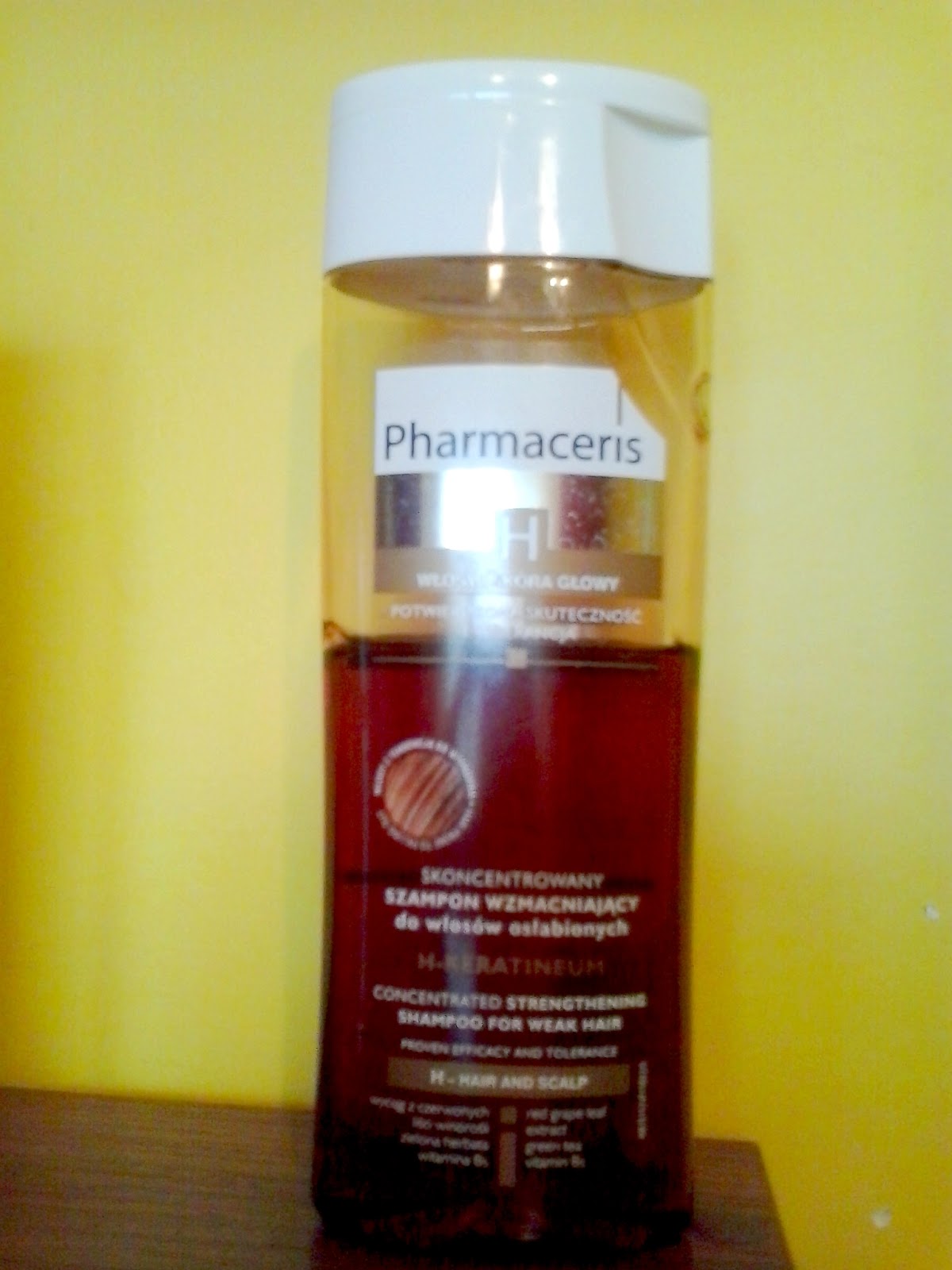 pharmaceris h keratineum szampon wzmacniający