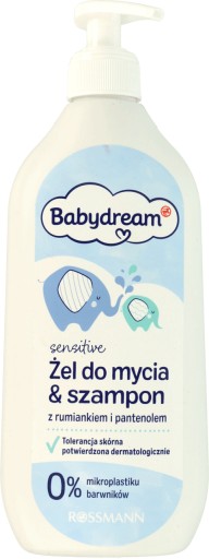 żel i szampon babydream łupież