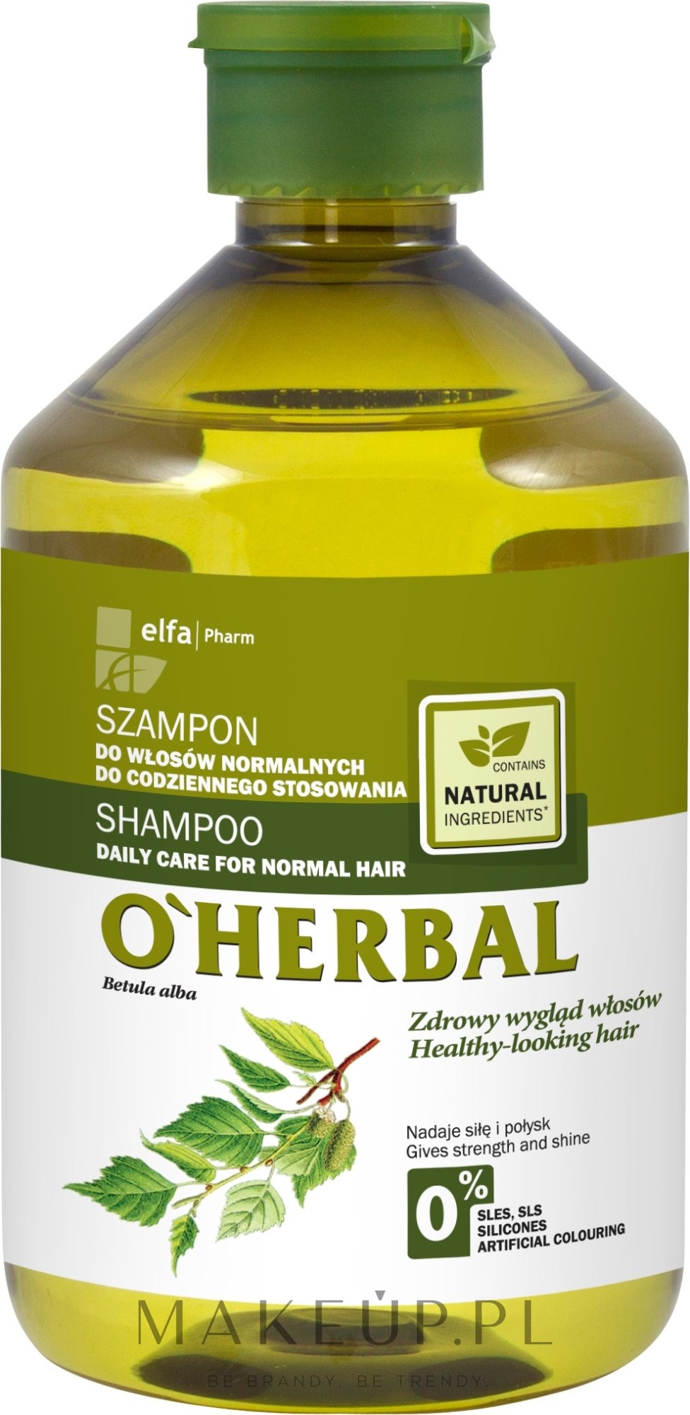 oherbal szampon nawilżający wizaz