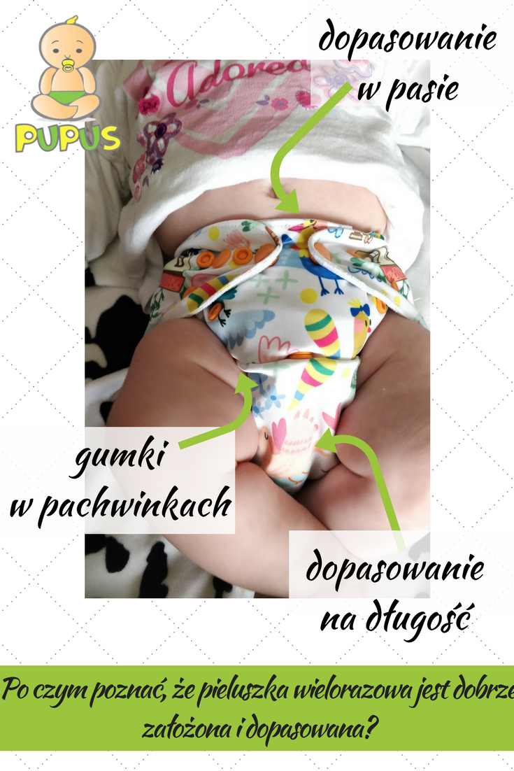 jak zakładać pieluchy