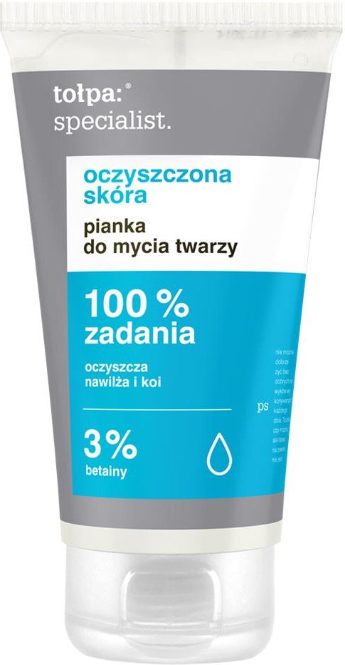 tołpa łagodny żel-pianka do mycia twarzy