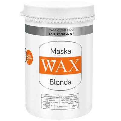 treatment wax odżywka do włosów jasnych