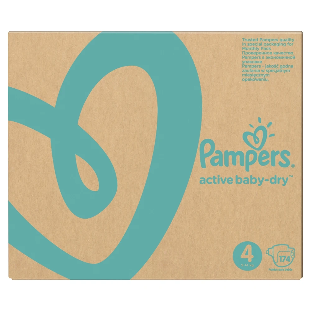 pampers active baby 4 174