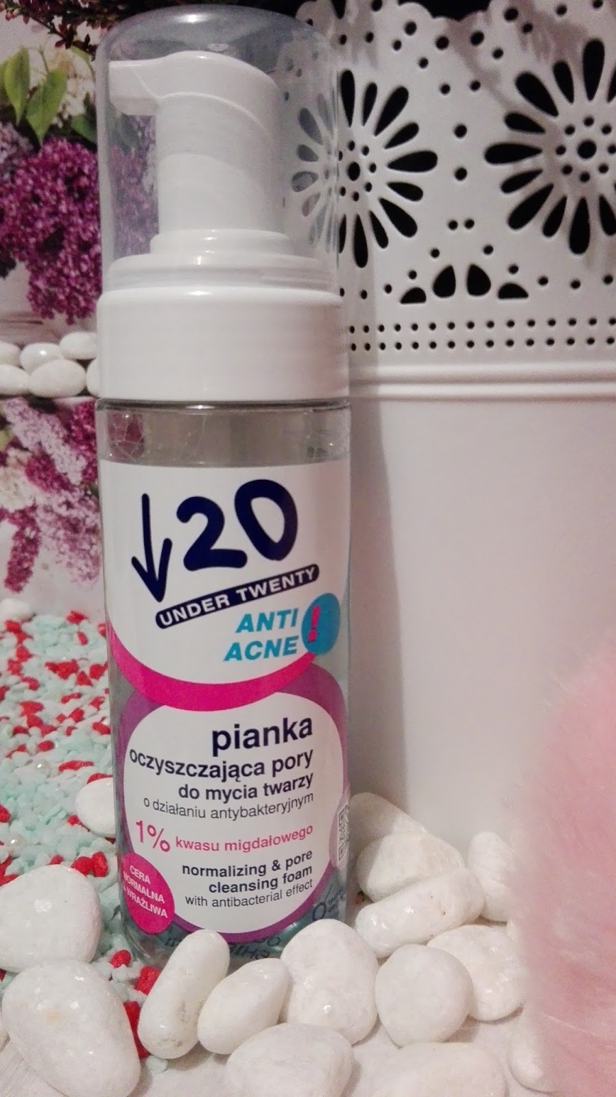 under twenty anti acne pianka oczyszczająca pory do mycia twarzy