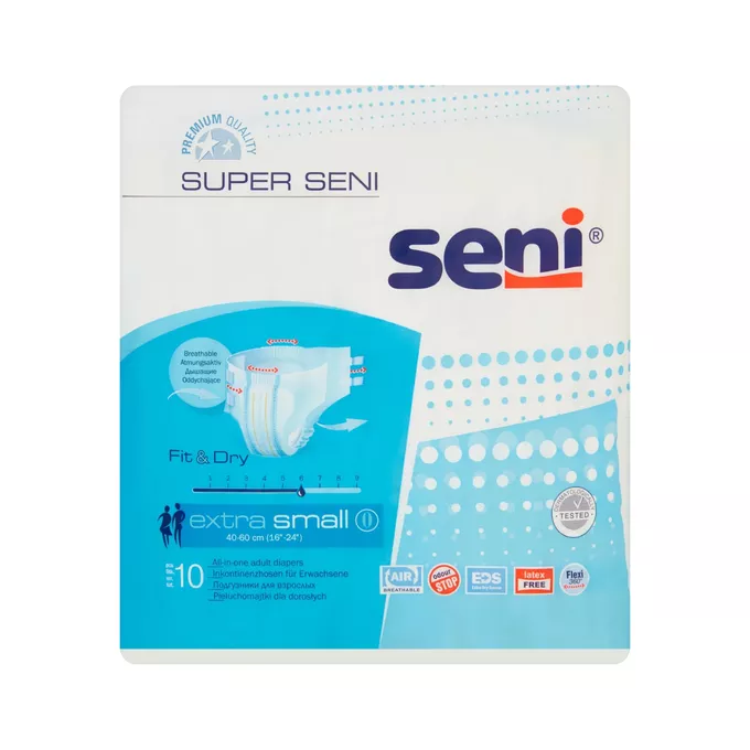 seni super small pieluchomajtki 10 szt