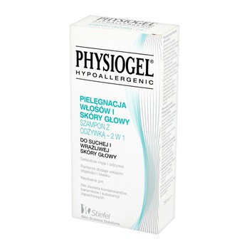 physiogel szampon hypoalergiczny z odżywką