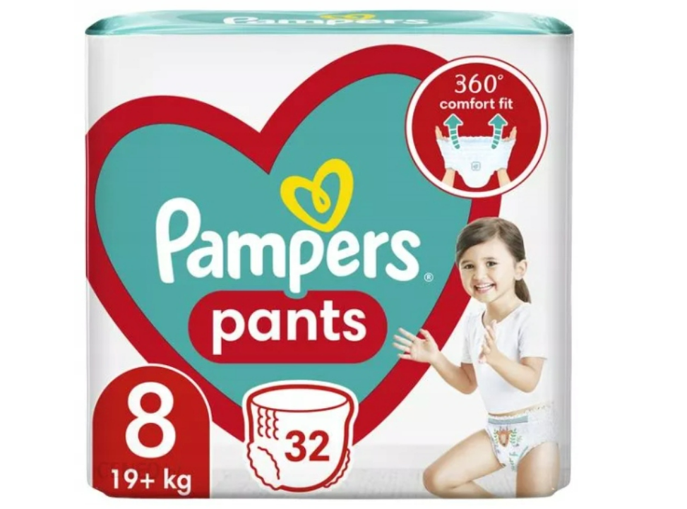 pieluchomajtki pampers 8