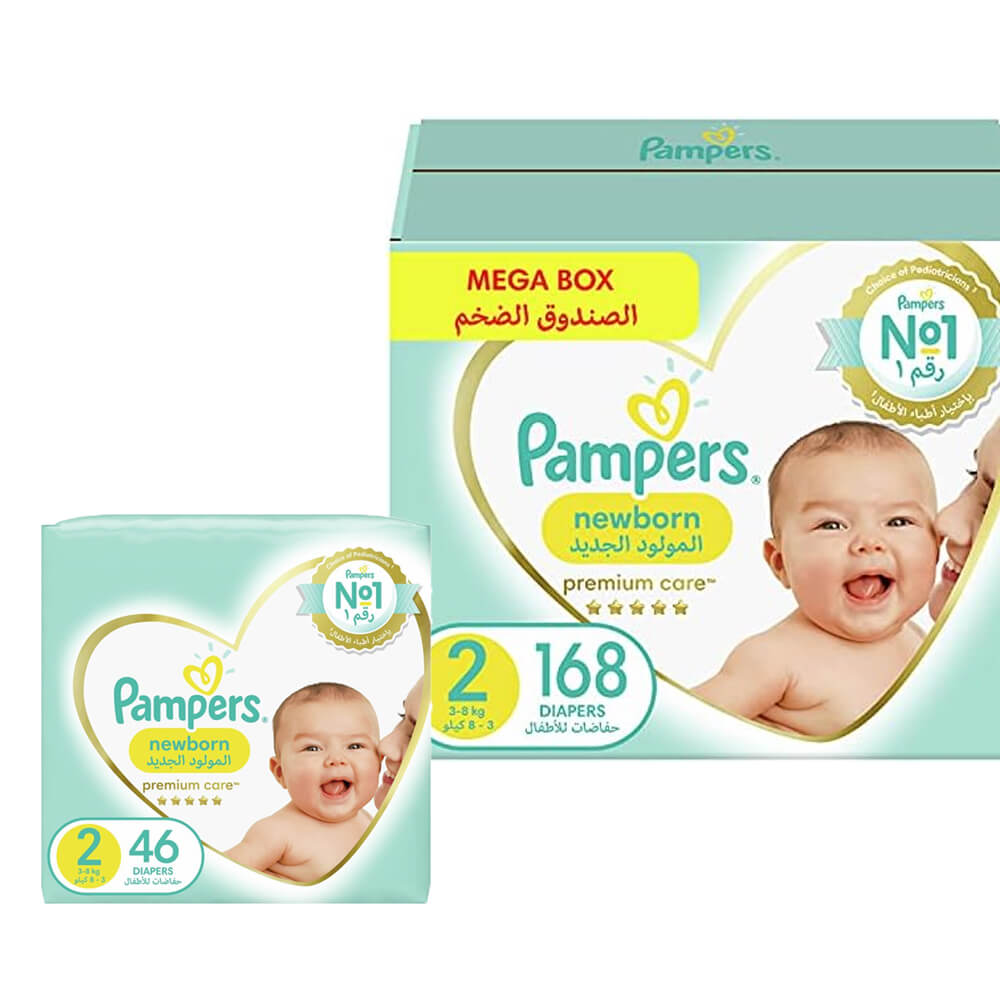 pampers premium care 2 megabox