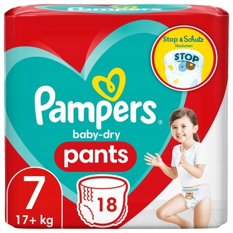 zalety pampers pants