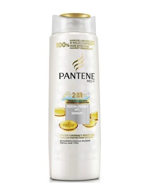 pantene pro-v szampon z odżywką 2w1 przeciwłupieżowy