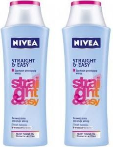 nivea hair care straight & easy szampon prostujący włosy