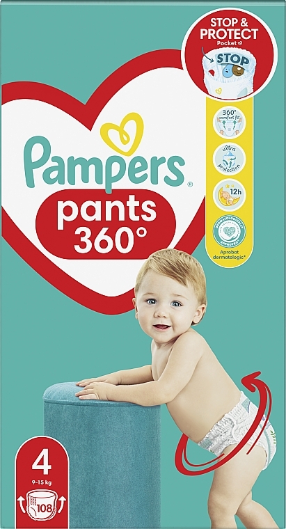 pampers 3 108szt