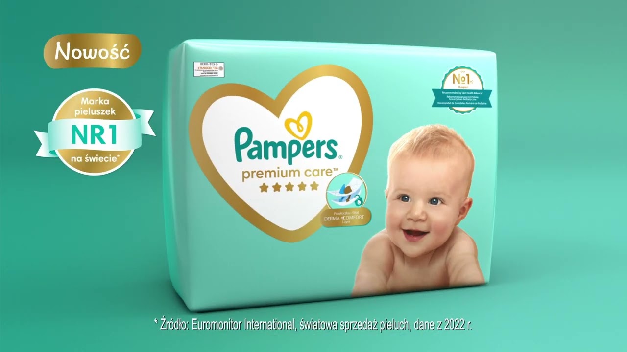 nowe pampers premium