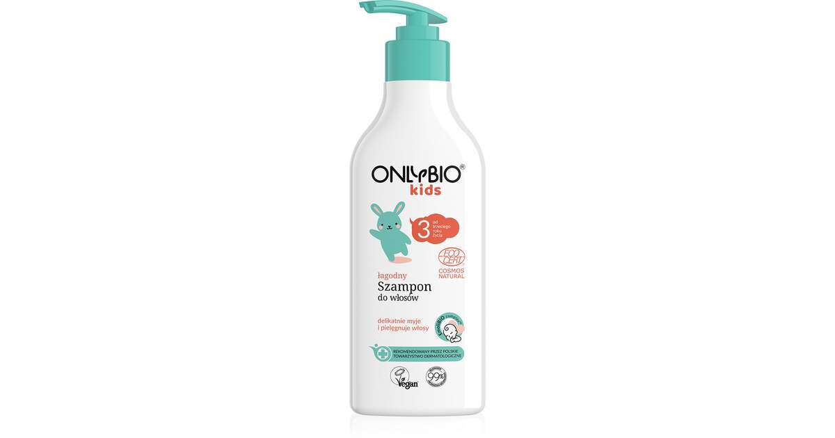 onlybio szampon dla dzieci do 3 roku życia 200ml