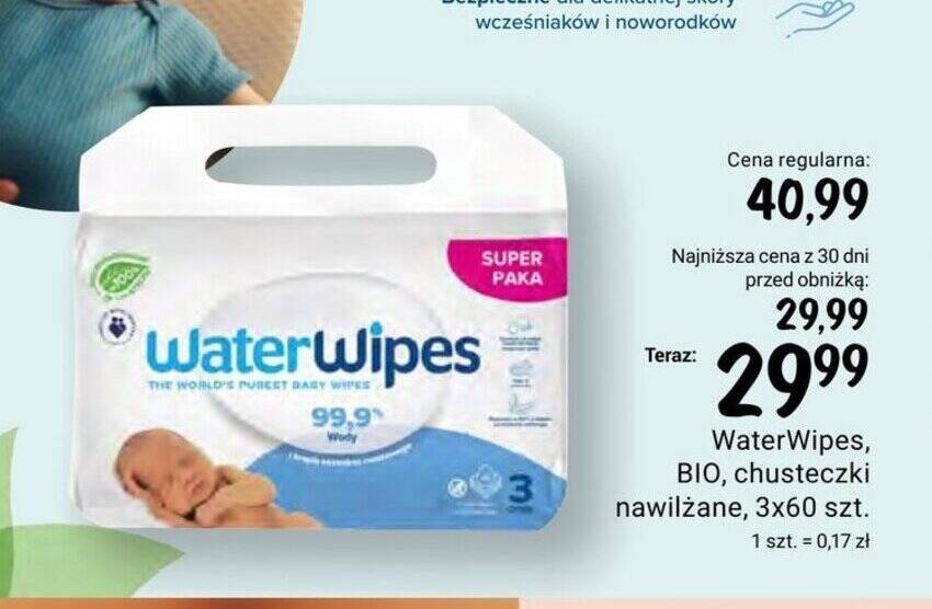 chusteczki waterwipes rossmann