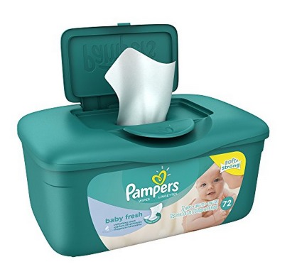 pampers chusteczki pudełku