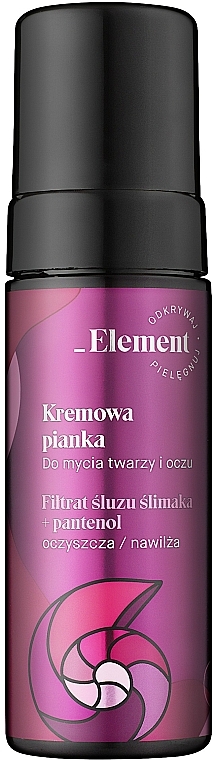 element kremowa pianka do mycia twarzy hb