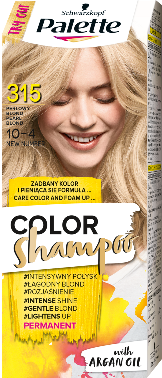 szampon koloryzujący kolory jasny blond