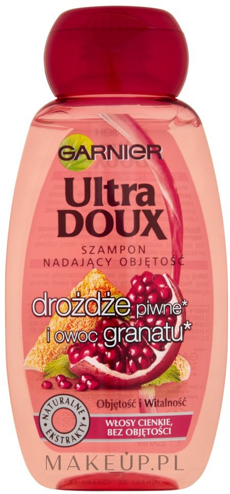 szampon garnier granat a wlosy krecone