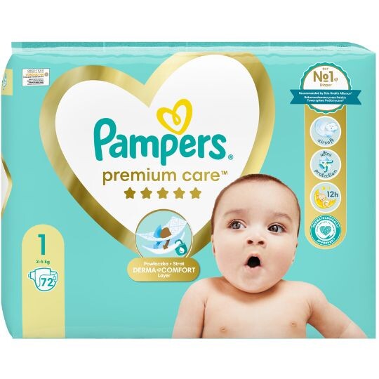 pampers premium care 1 najtaniej