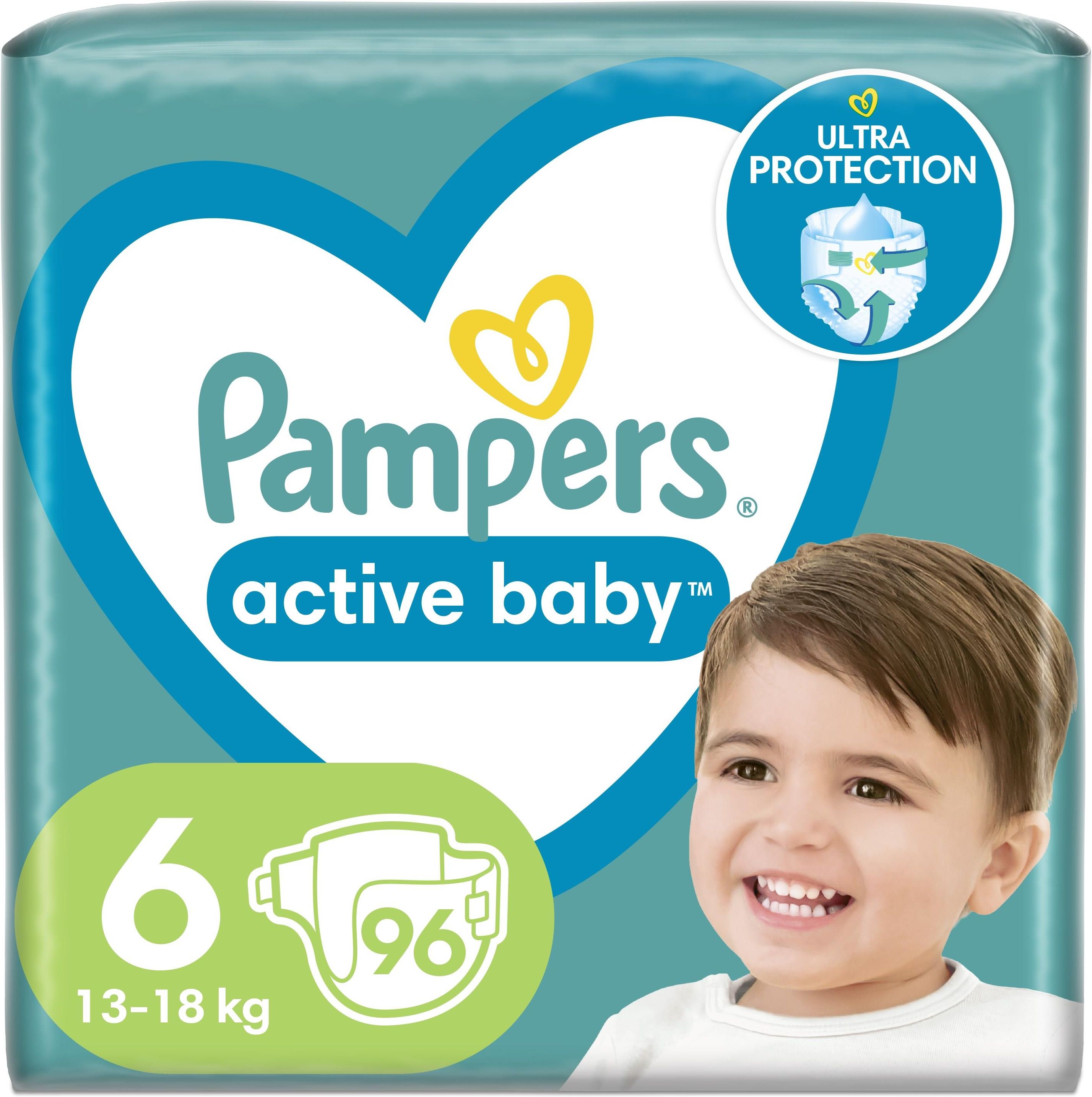 pieluszki pampers active baby opinie