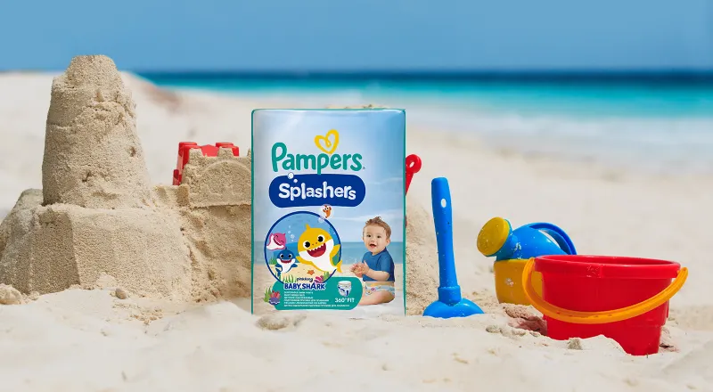 pampers splashers instruction