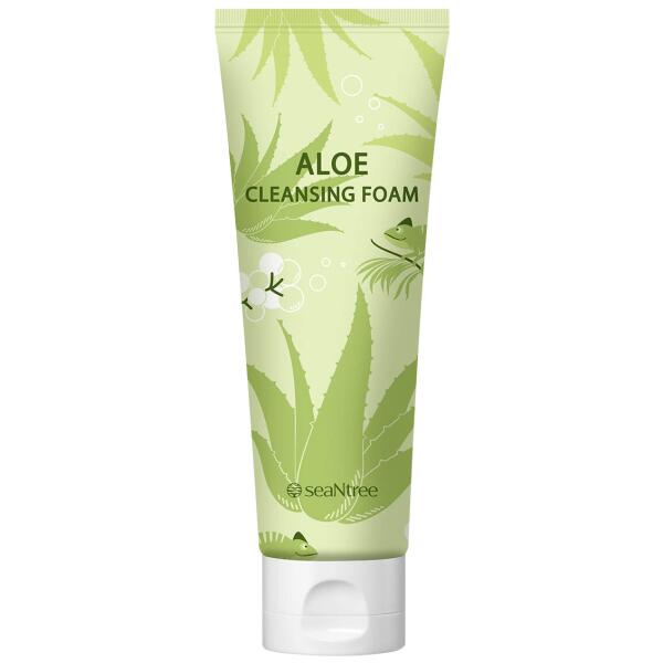 seantree aloe cleansing foam oczyszczająca pianka do twarzy