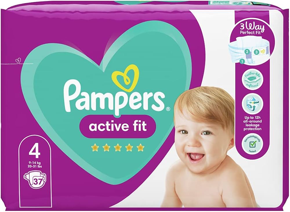 pampers 4 active fit