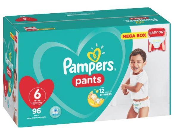 pampers pants 6 mega box