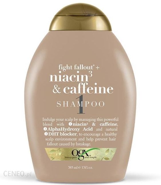 organix szampon z niacyna i kofeina