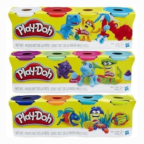 PlayDoh B5517 Zestaw plasteliny 4 szt.