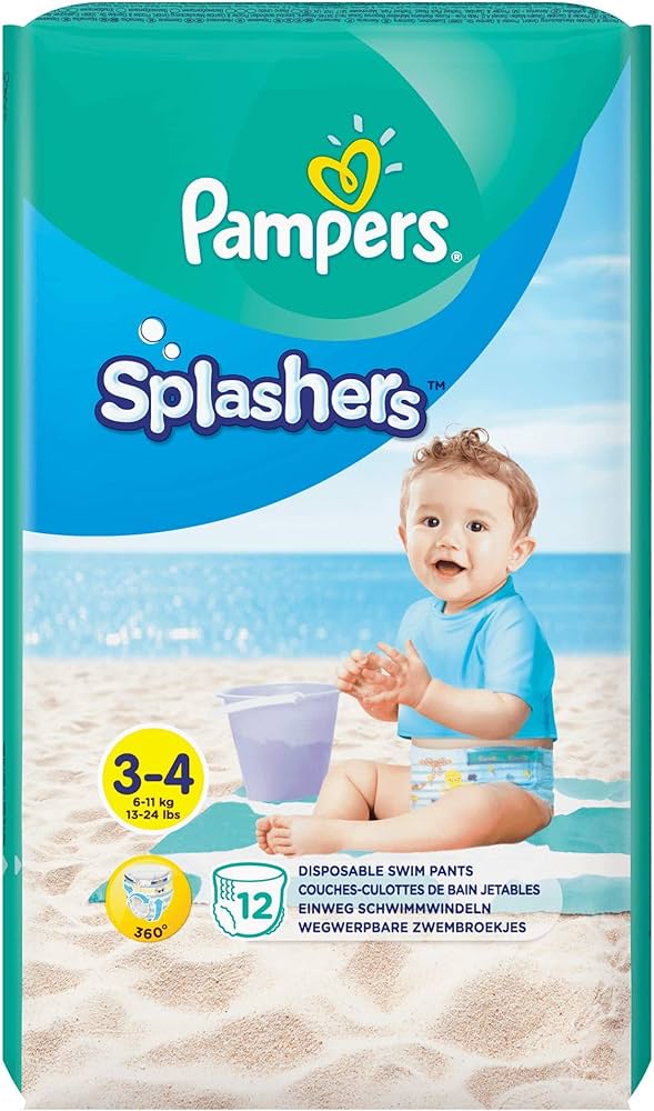 pampers splashers rozmiary