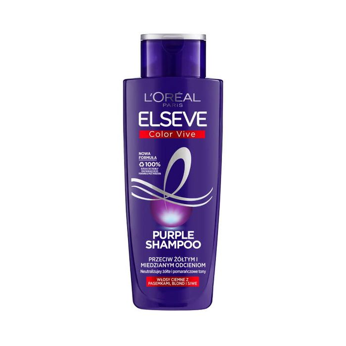 natura fioletowy szampon