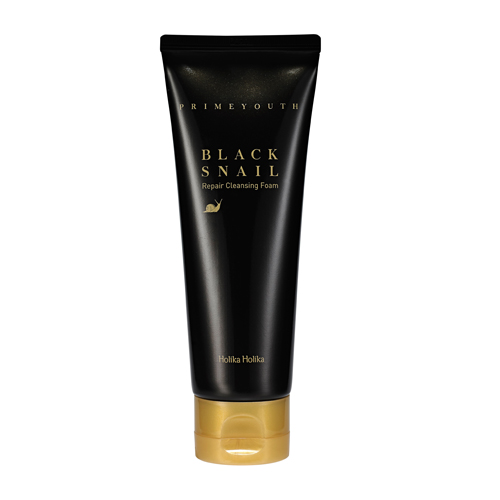 holika holika black snail oczyszczająca pianka do twarzy 100ml