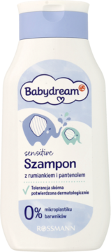 żel i szampon babydream łupież