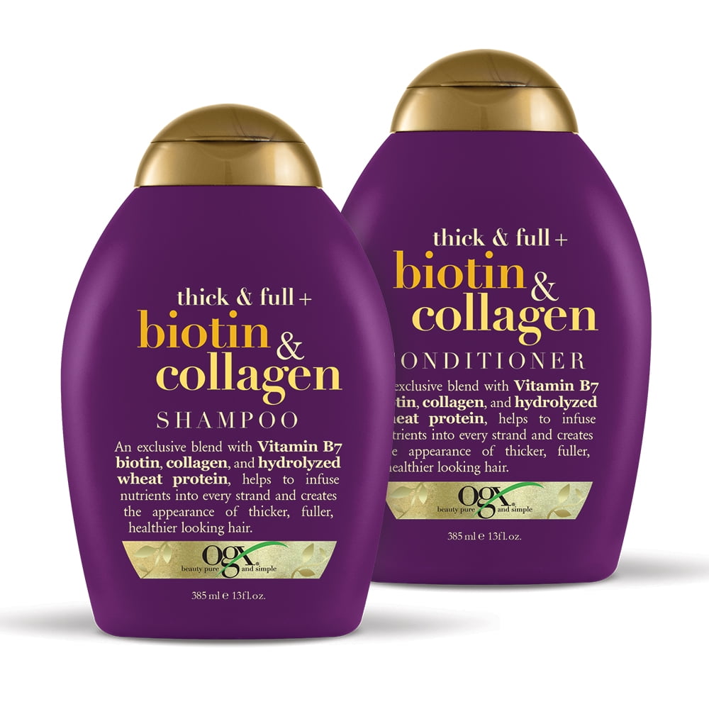 szampon ogx thick & full biotin & collagen