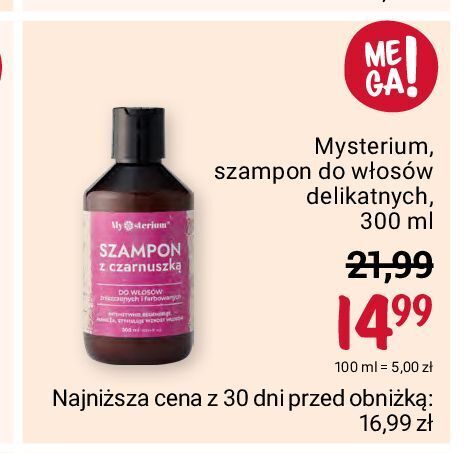 szampon z czarnuszki rossmann