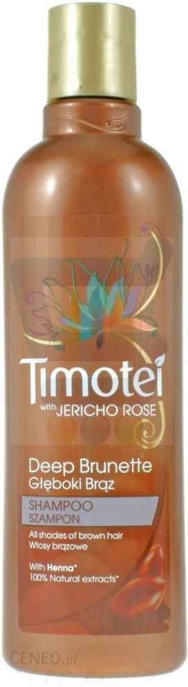 timotei with jericho rose szampon do włosów głęboki brąz