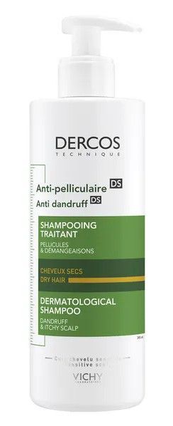 vichy dercos szampon przeciwłupieżowy włosy suche 200 ml