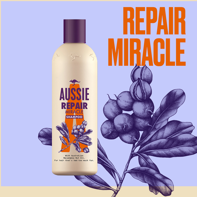 aussie repair miracle szampon do włosów 300 ml